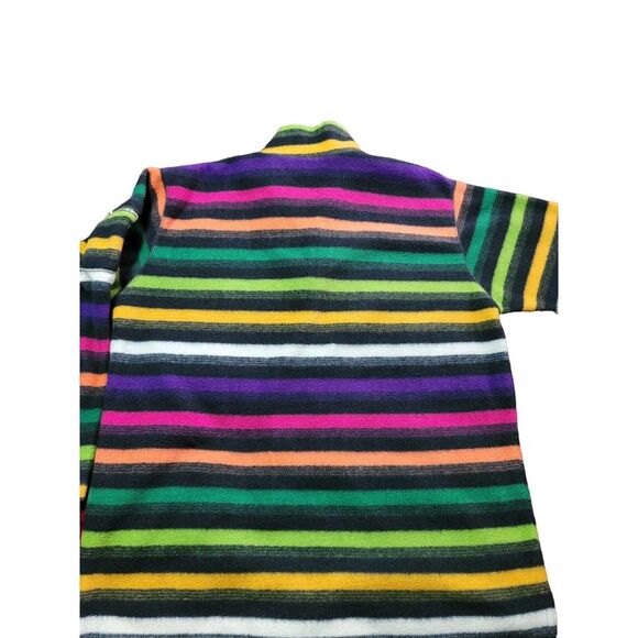 Chaus Sweater Long Sleeve 1/4 Zip Multicolor Size Medium‎ Zippered Sleeve Pocket - Picture 2 of 15